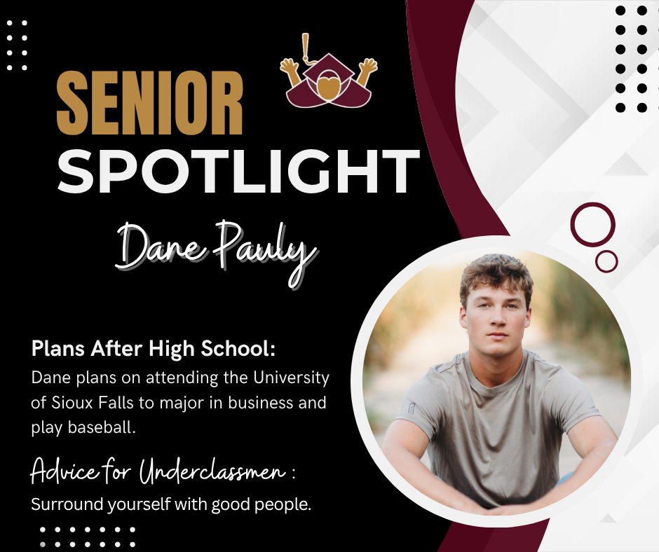 senior spotlight dane pauly