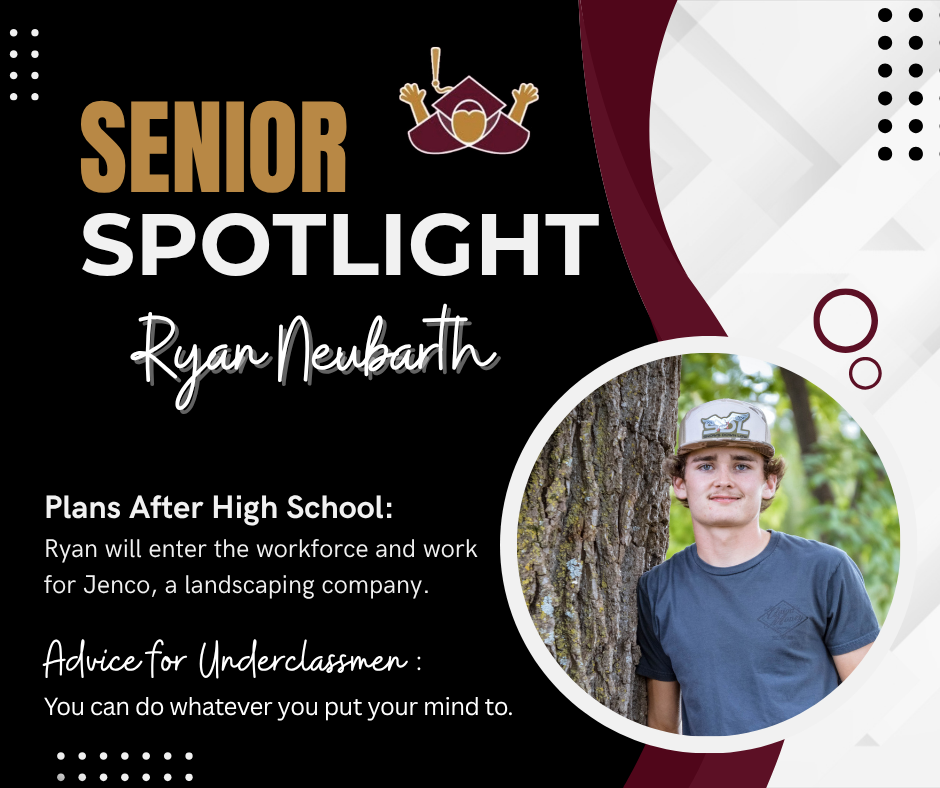 senior spotlight ryan neubarth