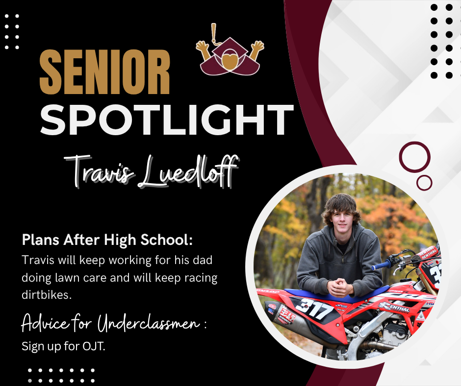 senior spotlight travis luedloff