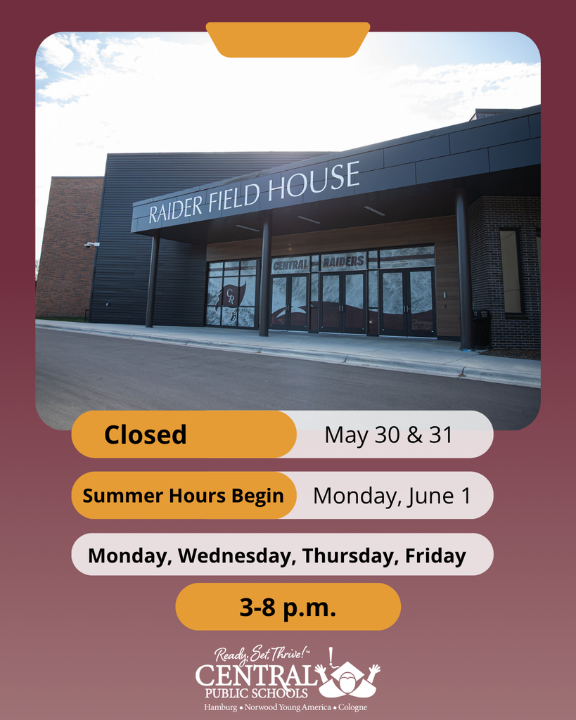 Raider Field House hours