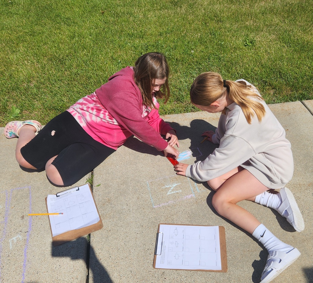outdoor chalk activity