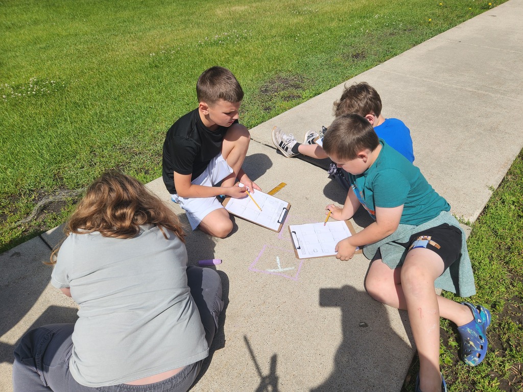 outdoor chalk activity