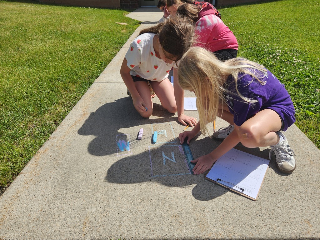 outdoor chalk activity