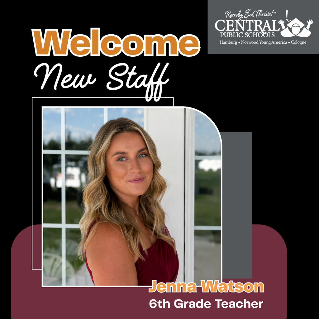 welcome new staff, jenna watson, 6th grade teacher