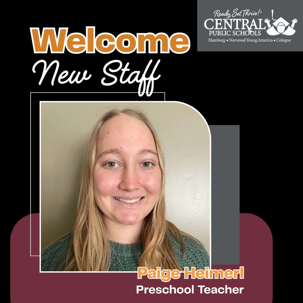 welcome new staff, paige hermerl, preschool teacher
