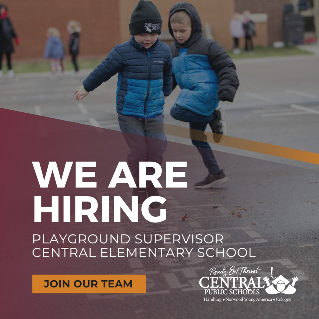 We are hiring playgroudn supervisor