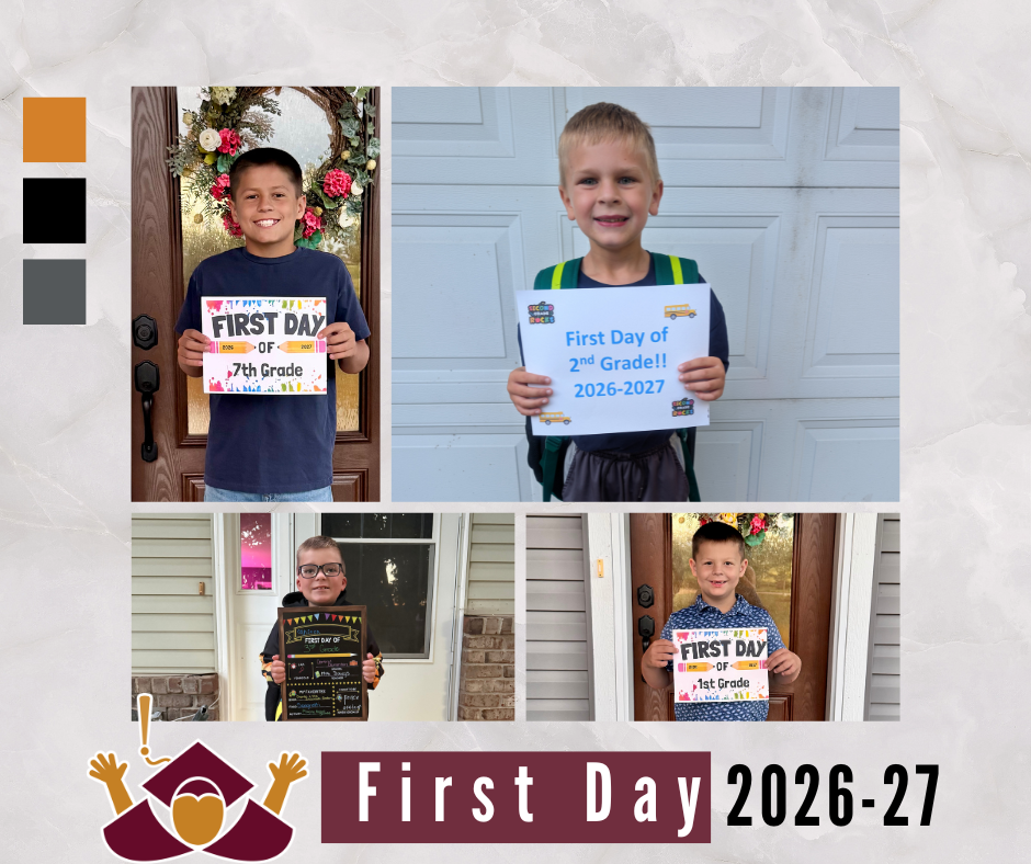 First day collage