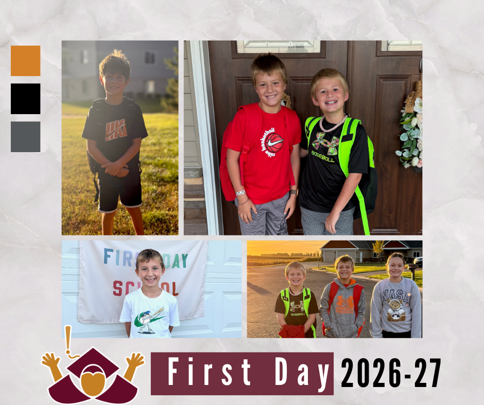 First day collage