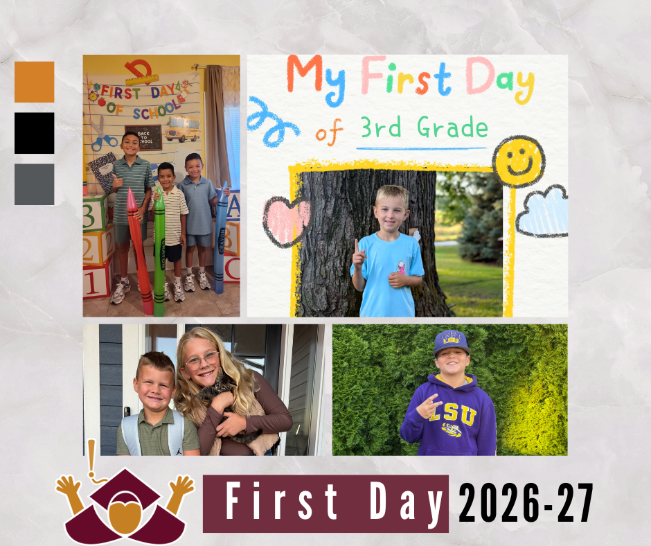 First day collage