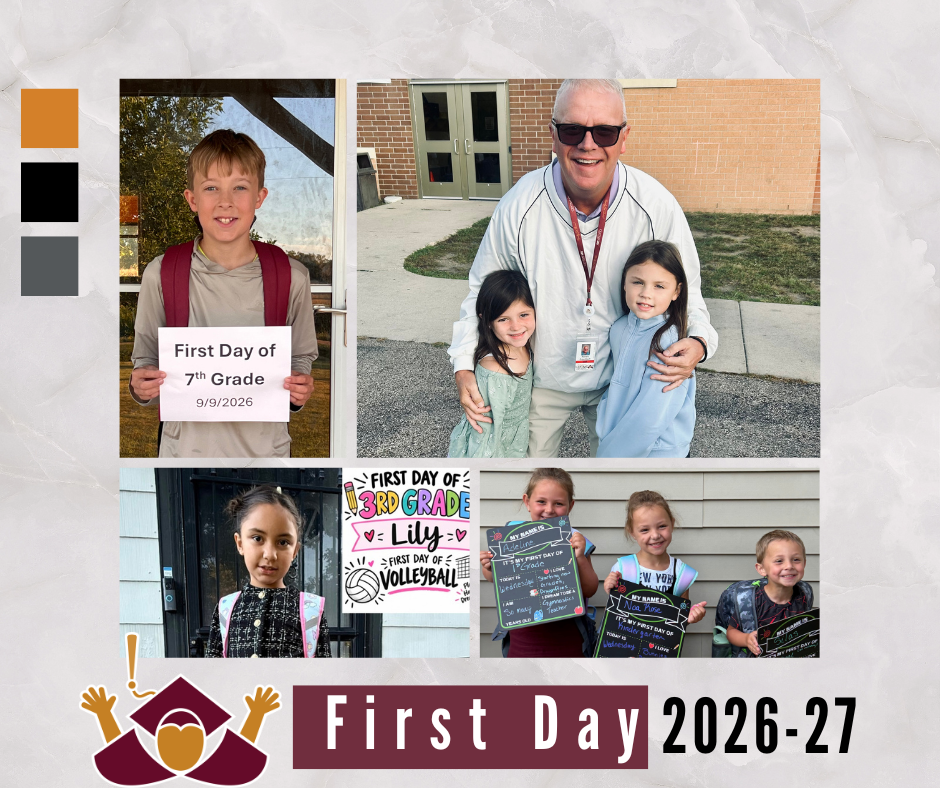 First day collage