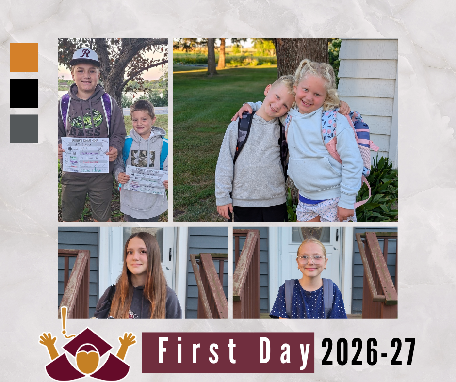 First Day collage