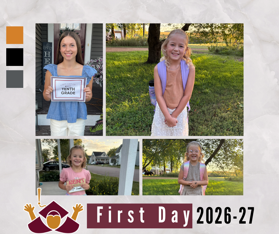 First Day collage
