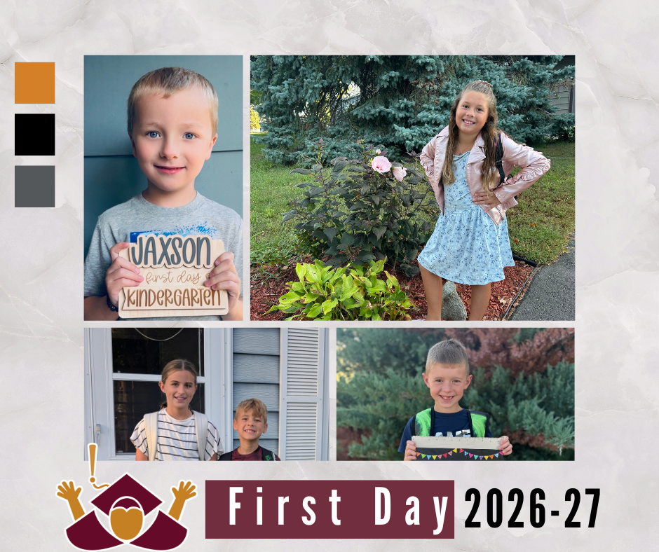 First day collage