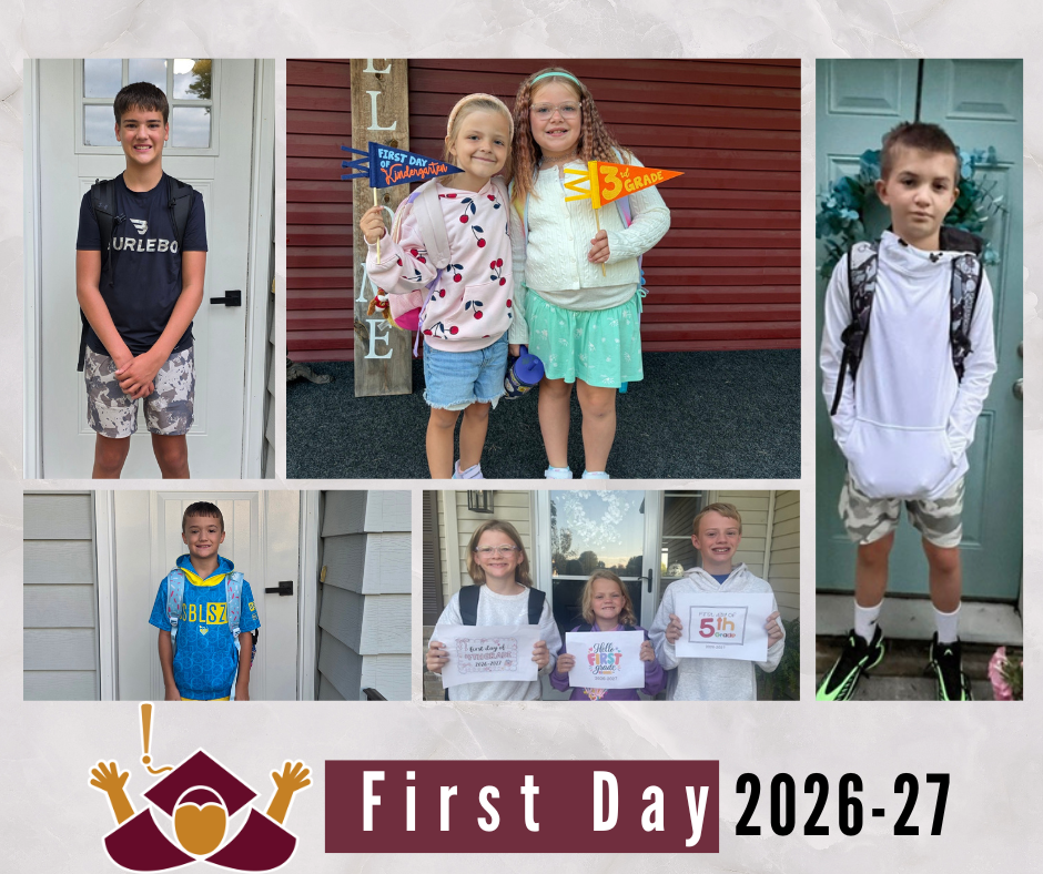 First day collage