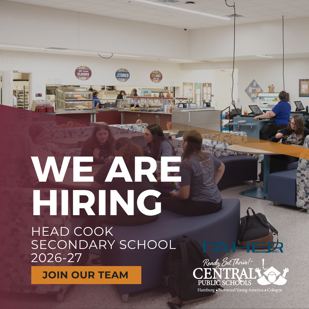 We are hiring head cook secondary school