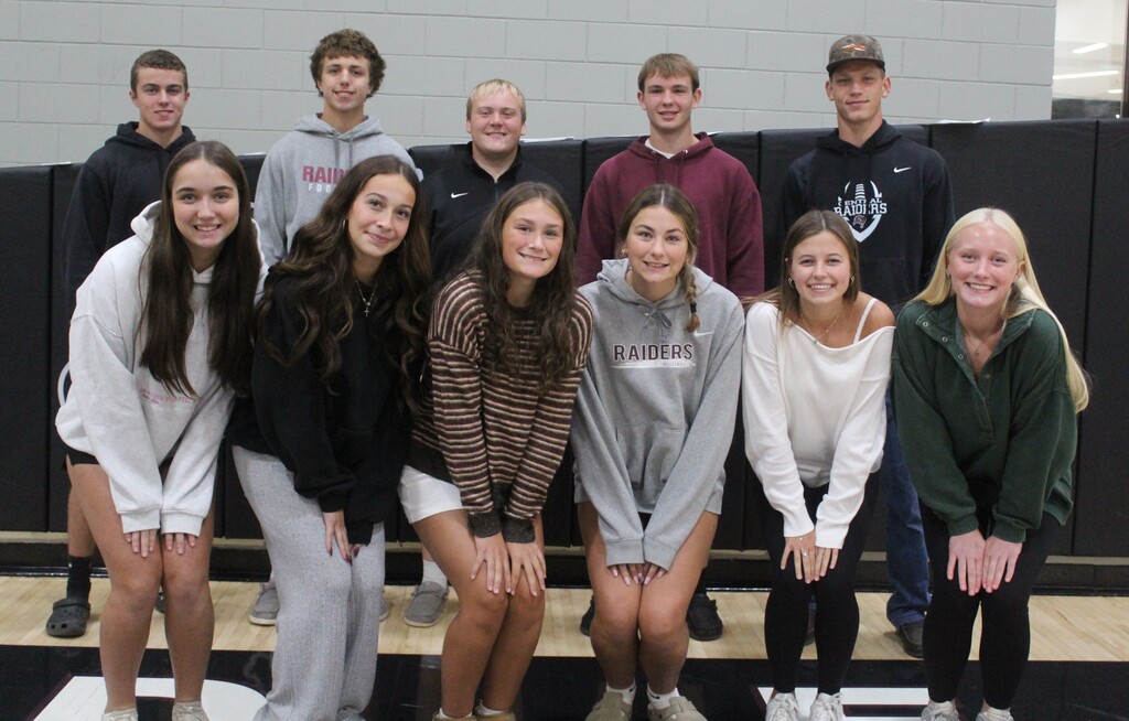 2026 Homecoming Court candidates 