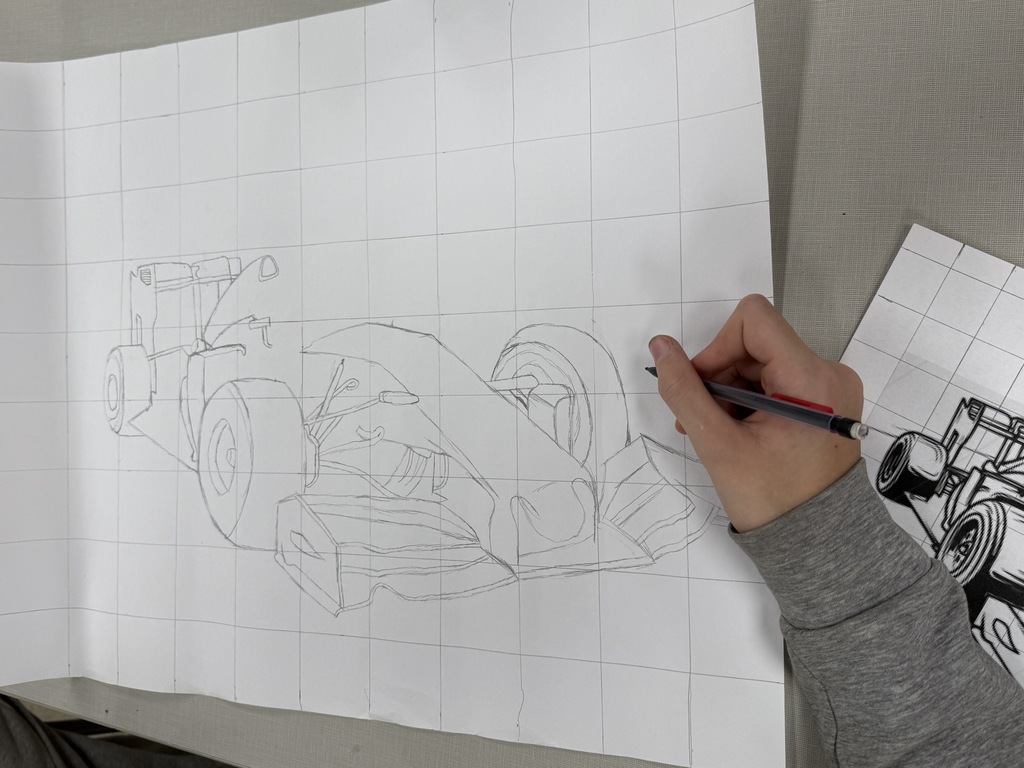 student sketches