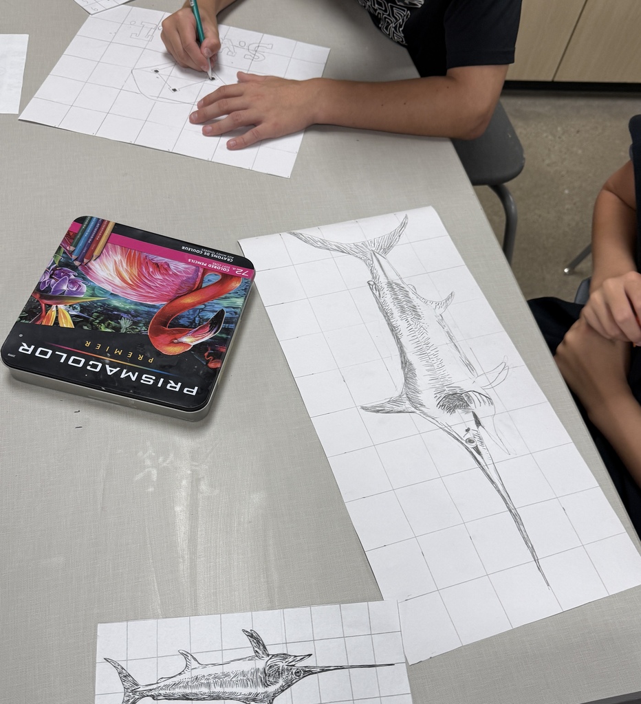 student sketches