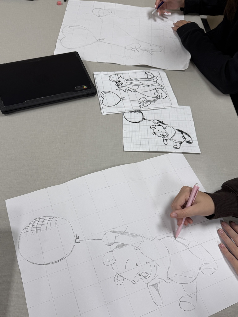 student sketches