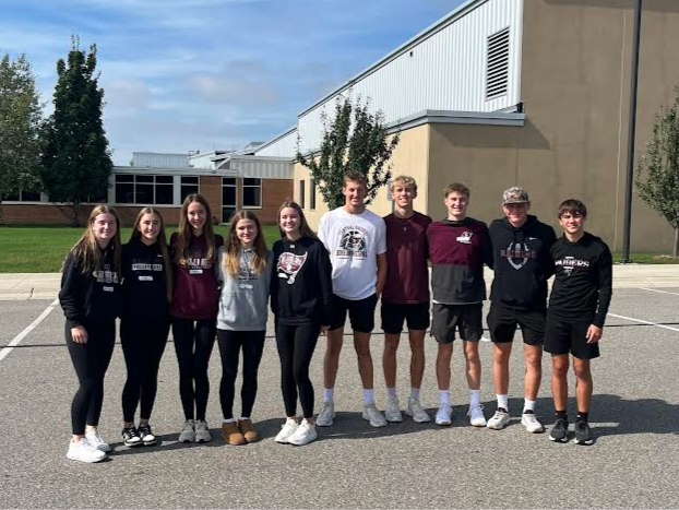 high school student athletes at conference
