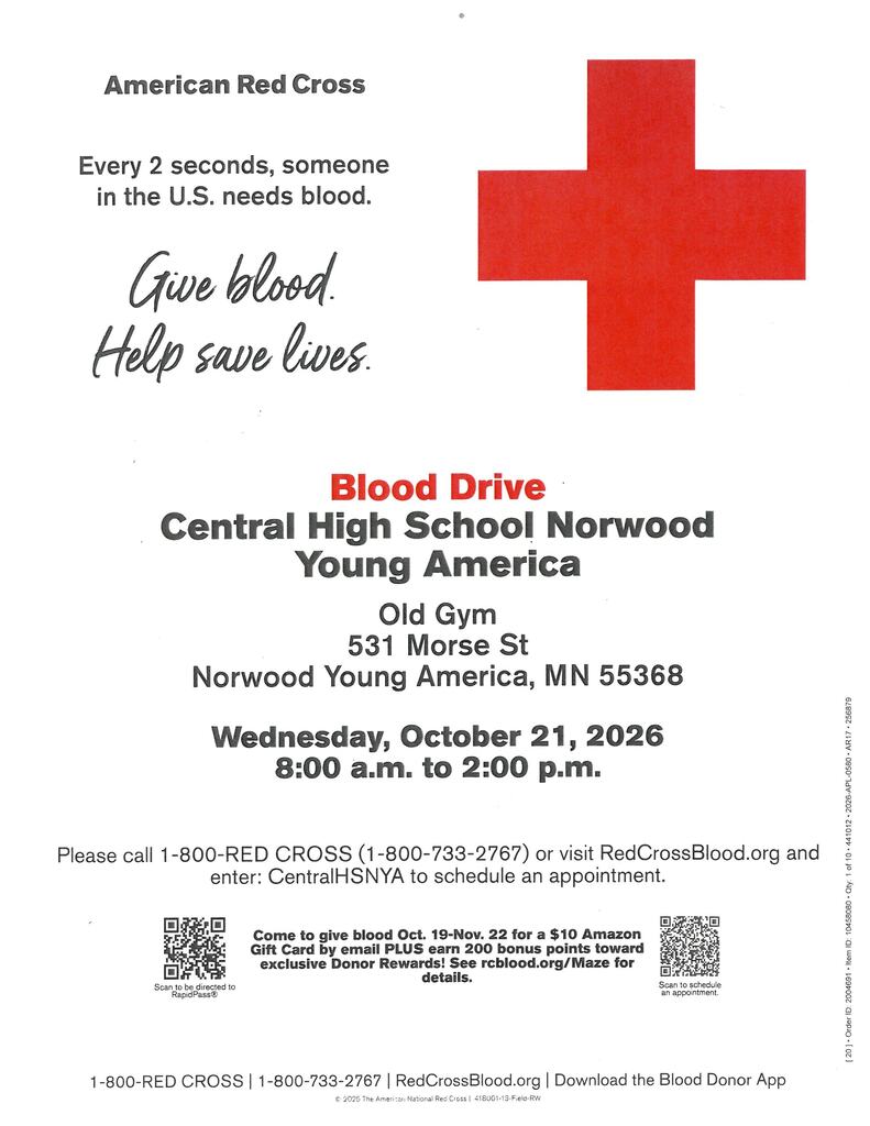 Red Cross poster