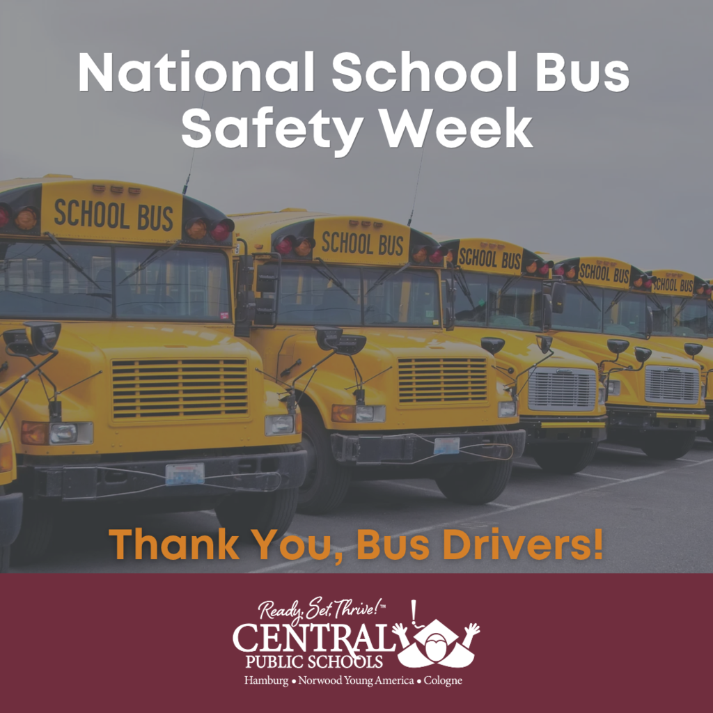 national school bus safety week, thank you bus drivers