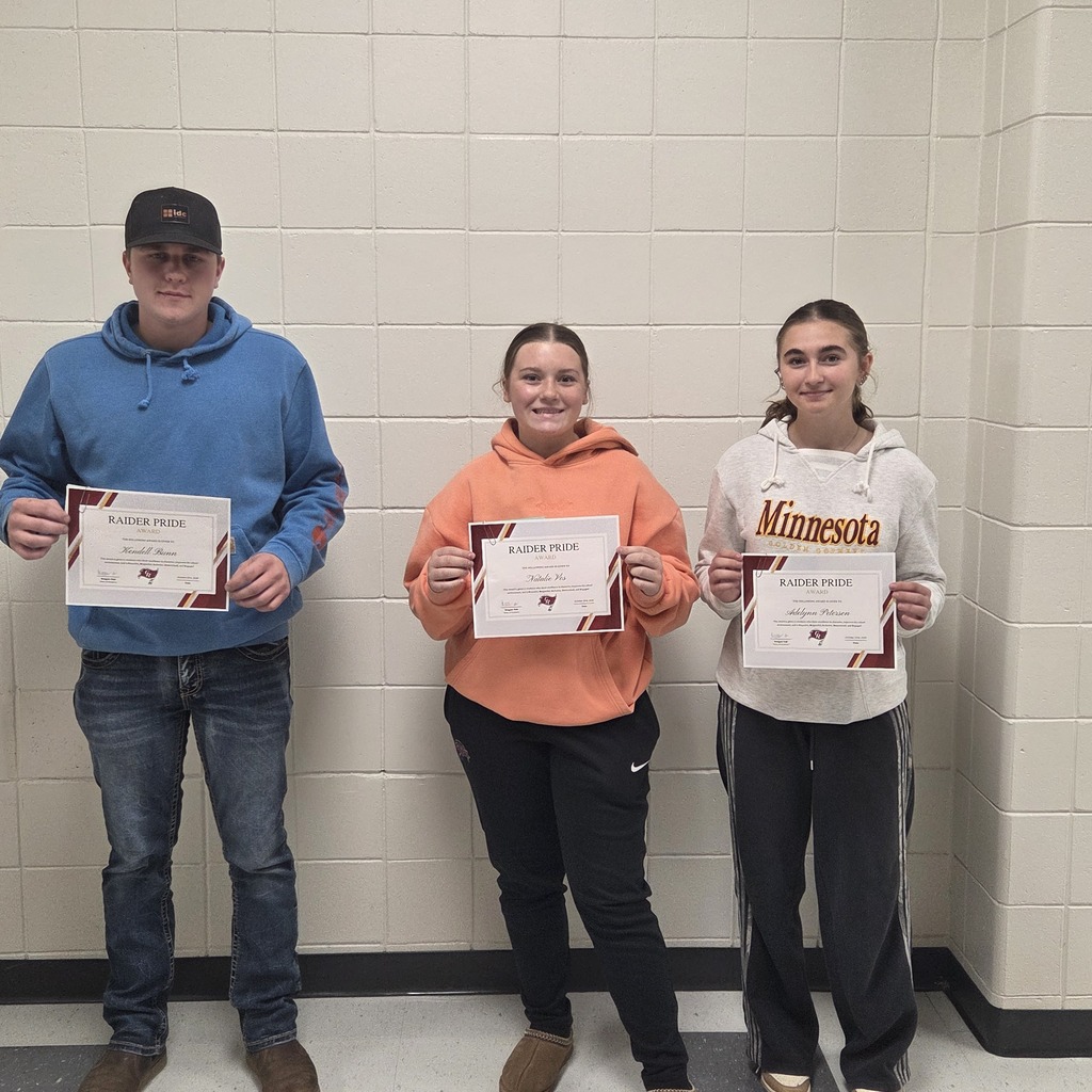 September Award Winners - CHS