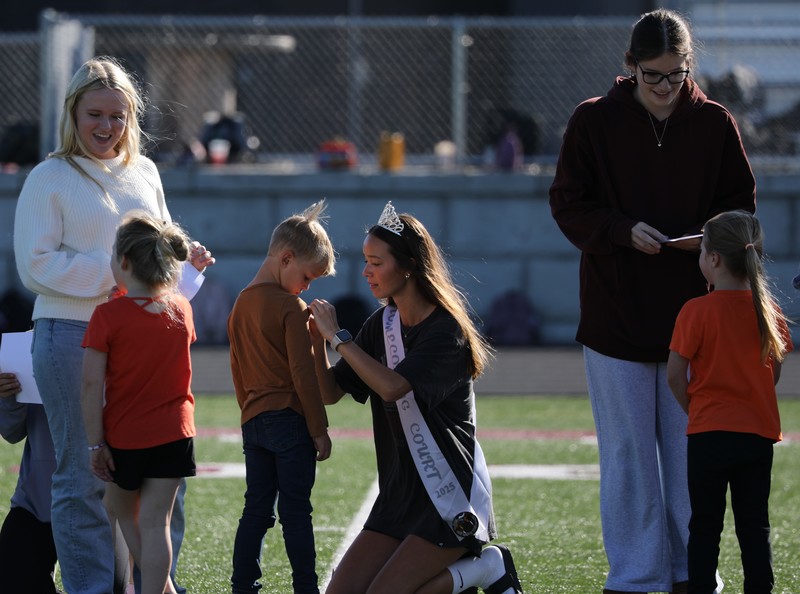 kindergartners and seniors