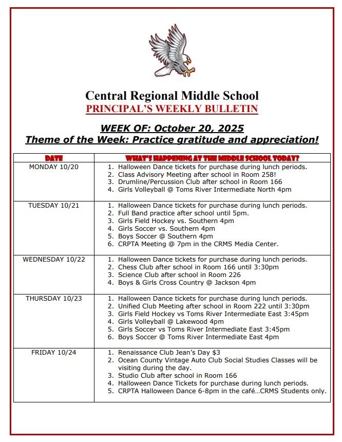 MS Weekly Bulletin