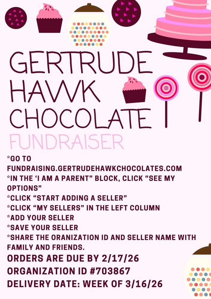 Gertrude Hawk Candy Fundraiser!