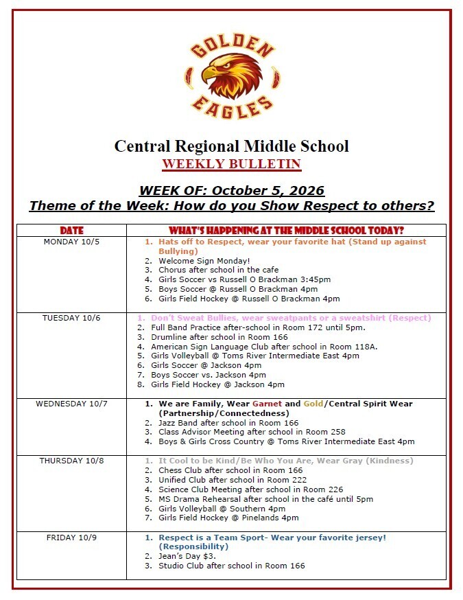 MS Weekly Bulletin
