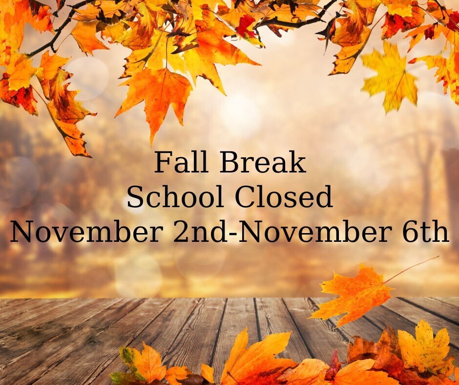 CRMS Fall Break!