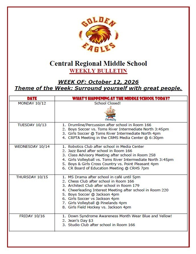 MS Weekly Bulletin