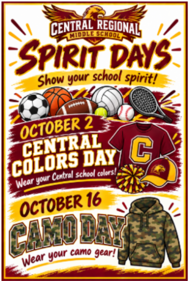 CRMS Spirit Days!