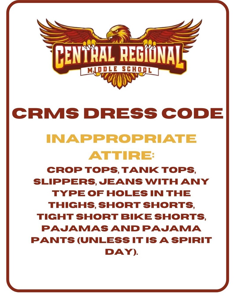 CRMS Dress Code!