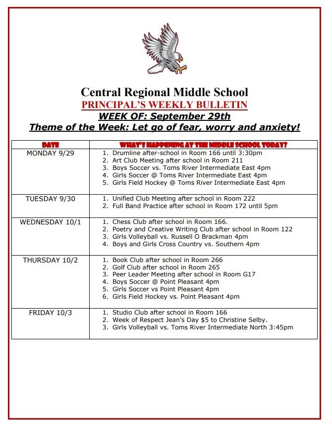 MS Weekly Bulletin