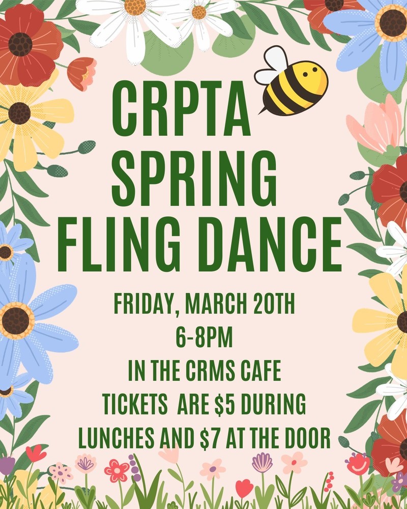 CRPTA Spring Fling Dance!