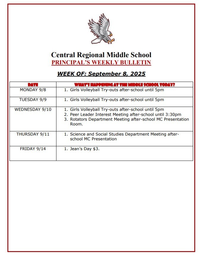 MS Weekly Bulletin