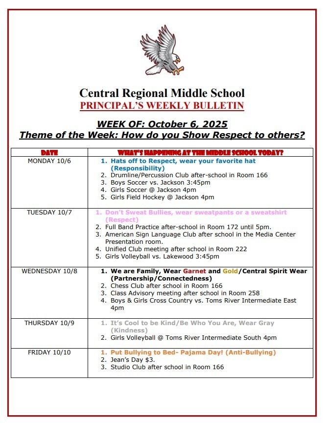MS Weekly Bulletin