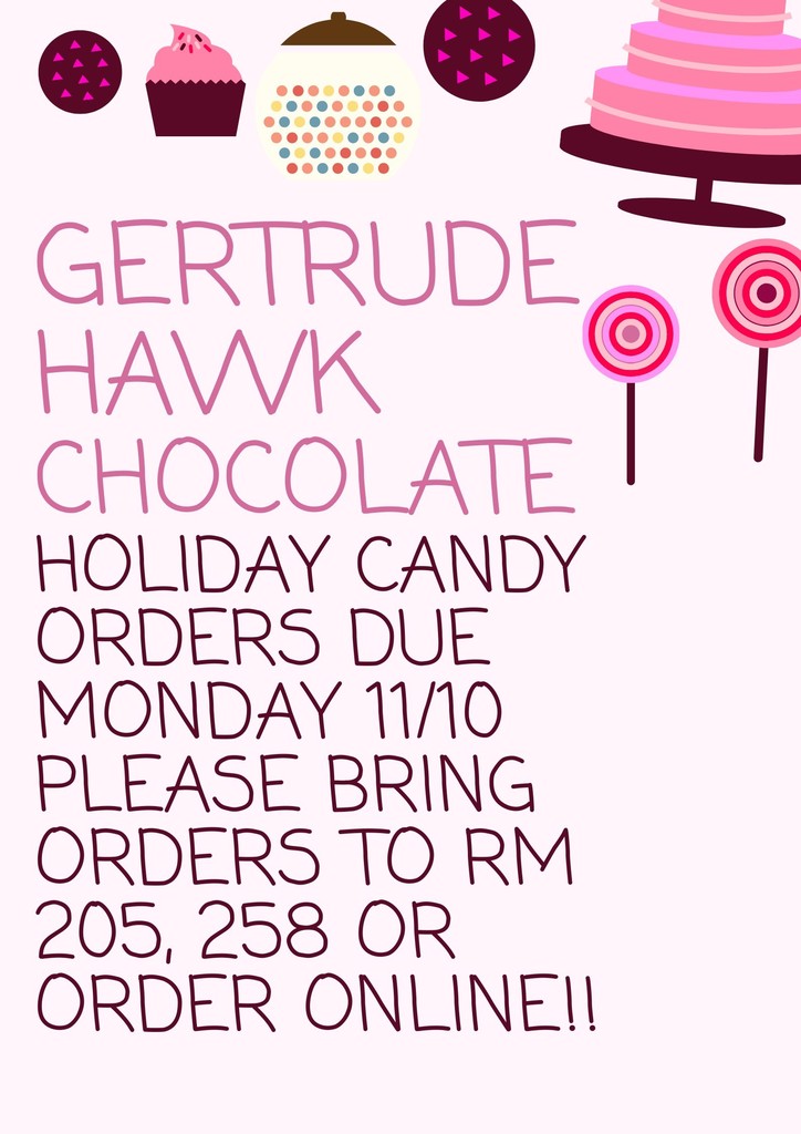 Gertrude Hawk Holiday Candy Fundraiser!