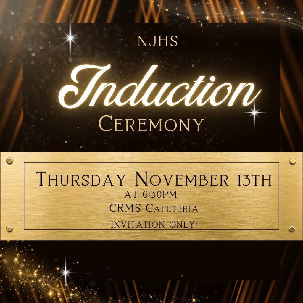 NJHS Induction Ceremony!