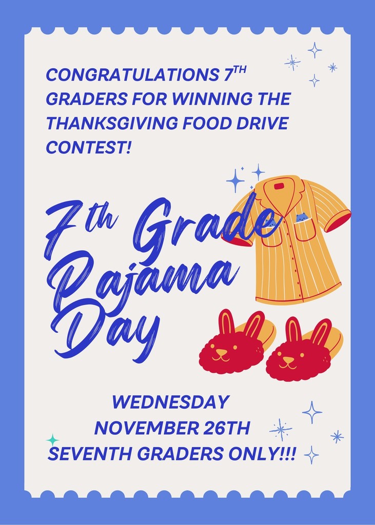7th Grade PJ Day!