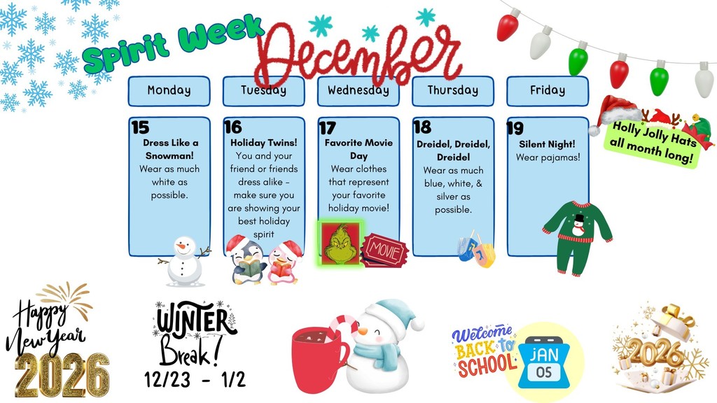 Student Spirit Week!