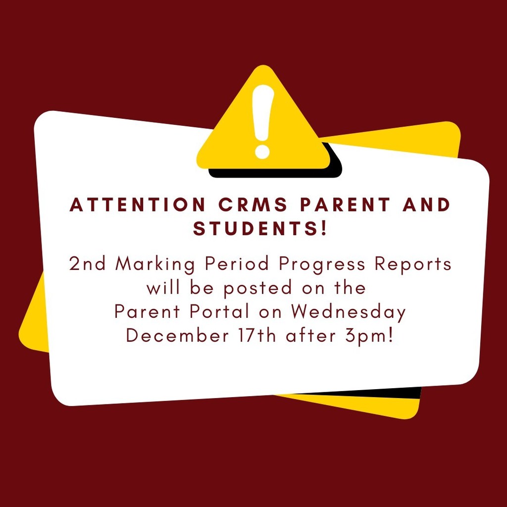 2nd Marking Period Progress Reports!
