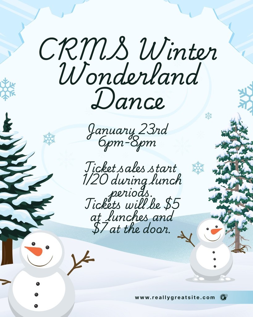 CRMS Winter Wonderland Dance!