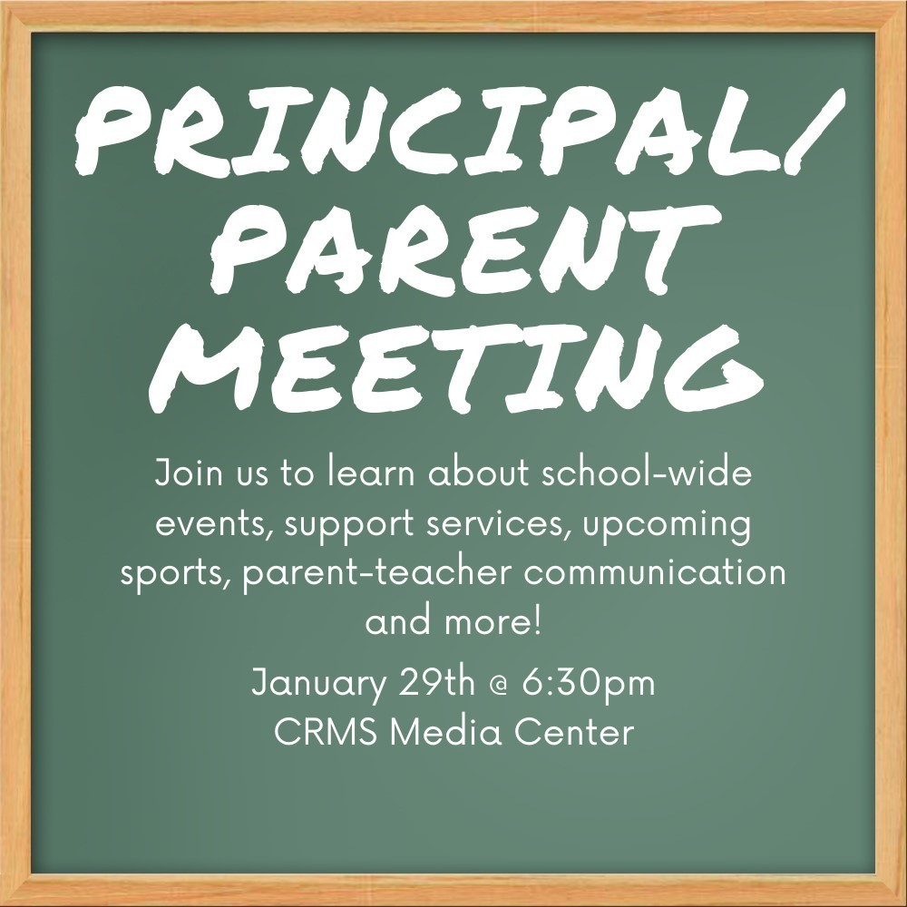 MS Principal/Parent Meeting