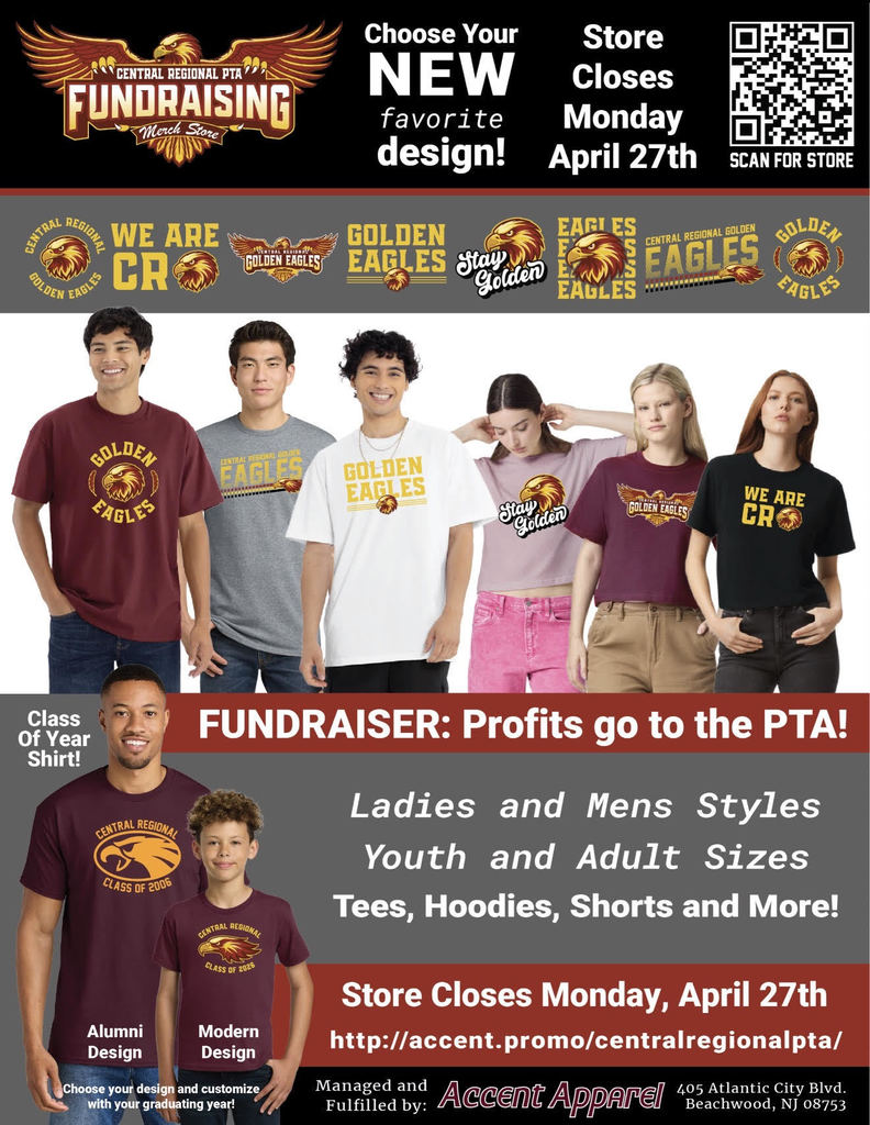 CRPTA Spring Spirit Wear!