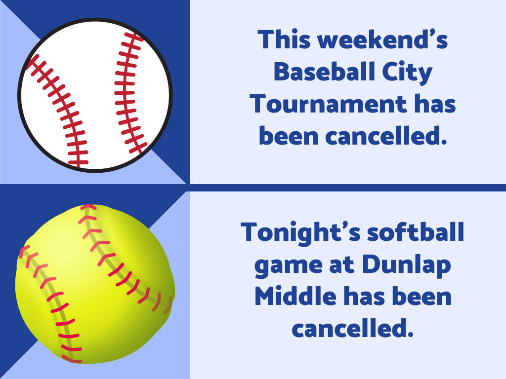 Games cancelled due to heat.