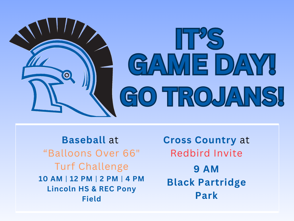 Game Day Scheduled for Saturday, August 23. Go Trojans!