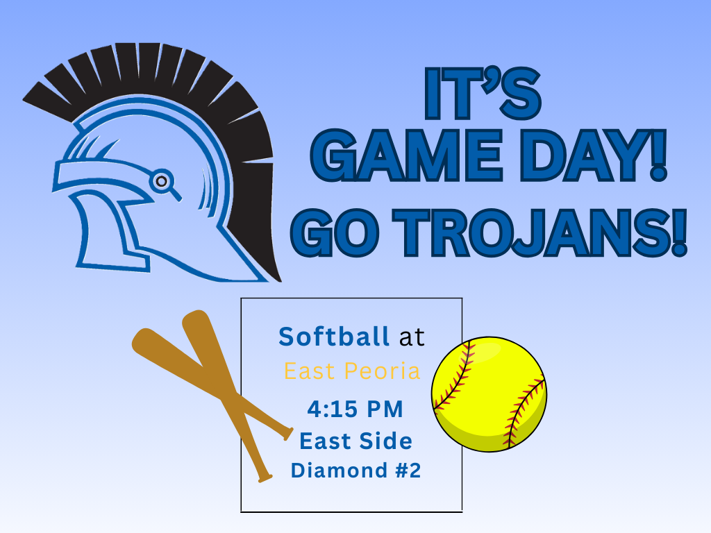 Game Day Schedule for Tuesday, August 26. GO TROJANS!